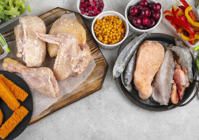 Alimentos crudos, cómo congelarlos