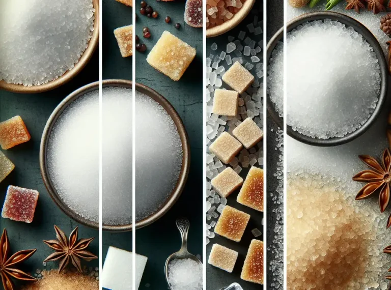 tipos de azúcar y cómo usarlos en la cocina