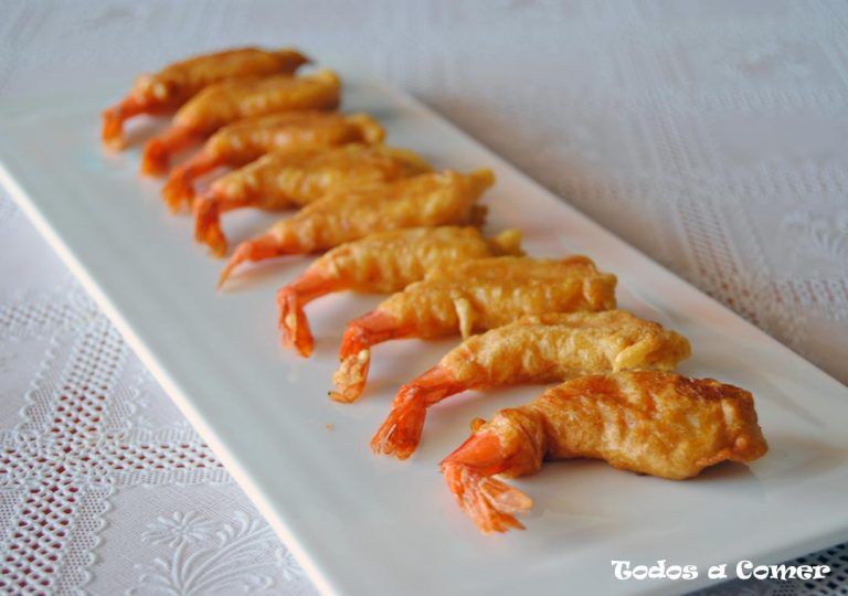 Gambas a la gabardina