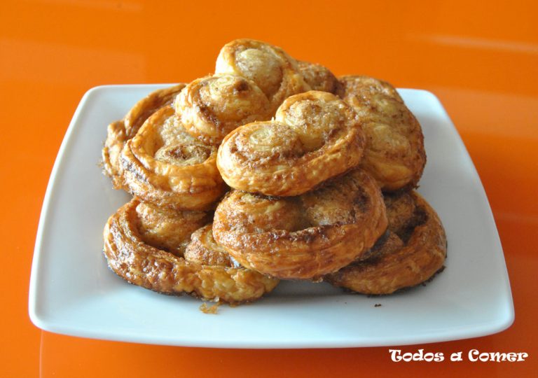 Cómo hacer palmeras de hojaldre