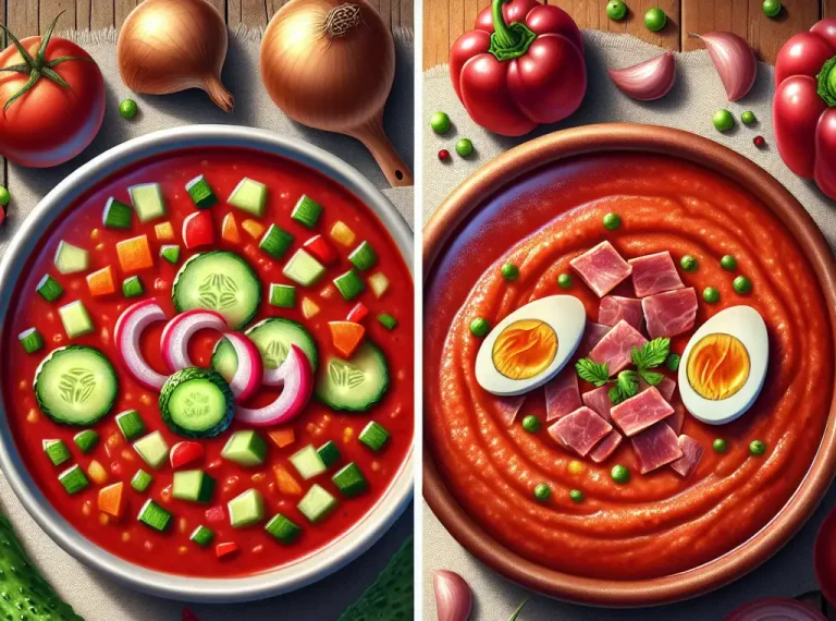 Diferencias entre gazpacho y salmorejo