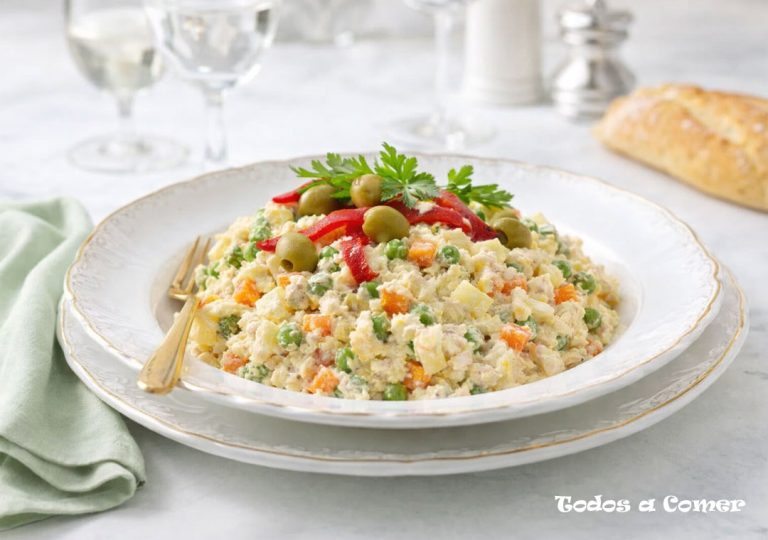 Receta fácil de ensaladilla rusa