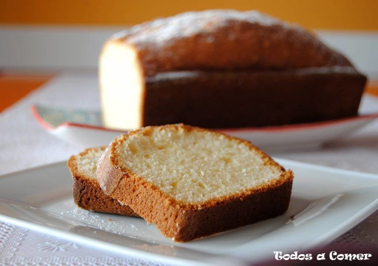 Receta de bizcocho de limón