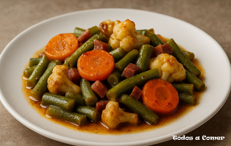 Menestra de verduras fácil y deliciosa