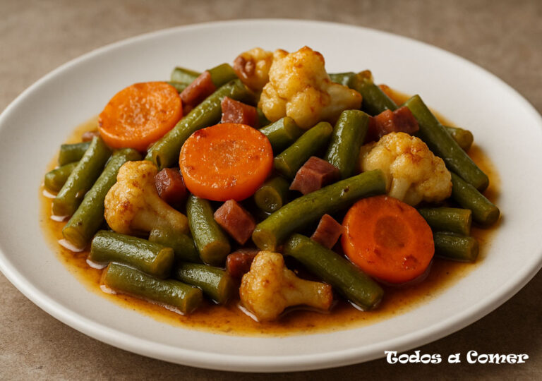 Cómo hacer en casa menestra de verduras