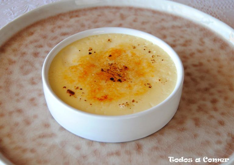 Receta de crema catalana casera