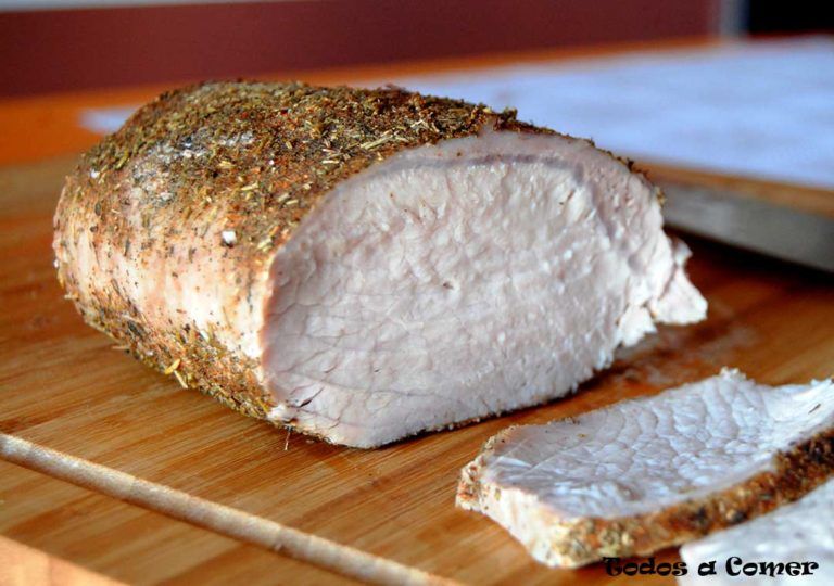 Lomo a la sal con especias - Preparación