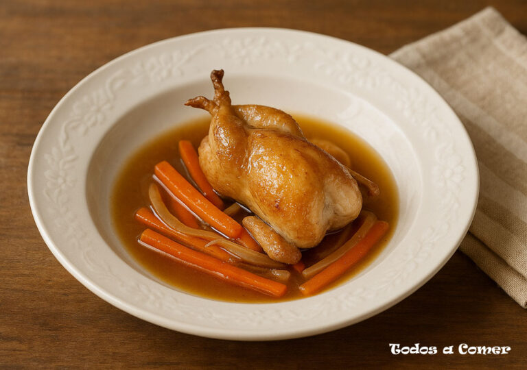 Receta de codornices en escabeche al estilo tradicional