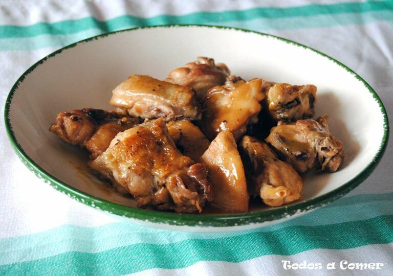 Receta de pollo al ajillo de José Andrés