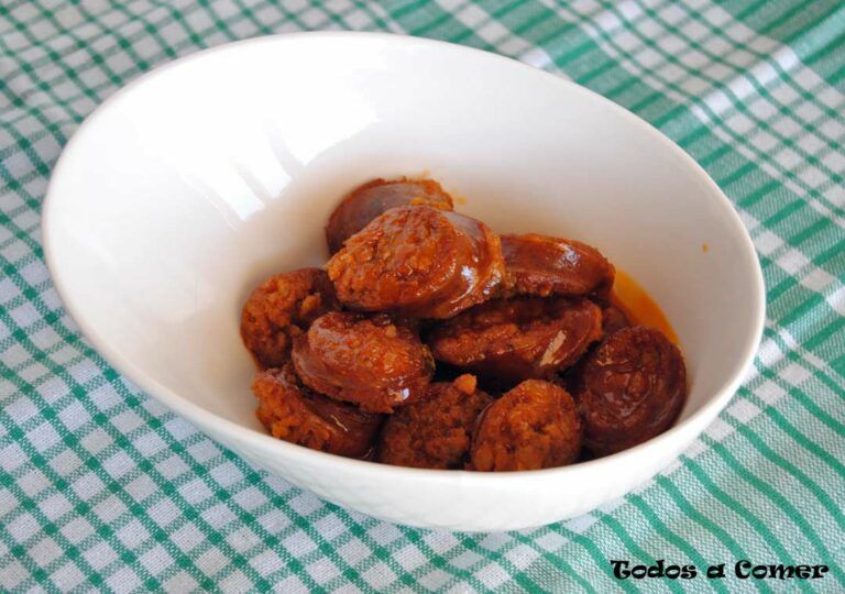 Chorizo a la sidra - Receta casera