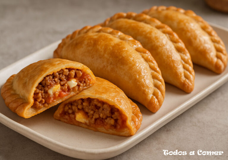 Empanadillas de carne picada y huevo
