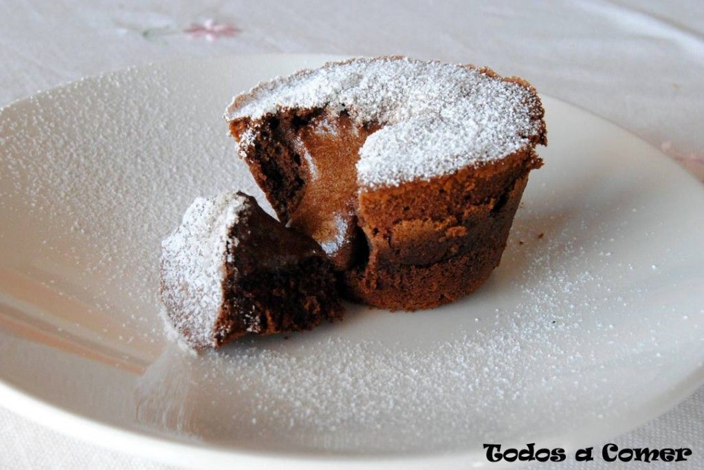 coulant de chocolate