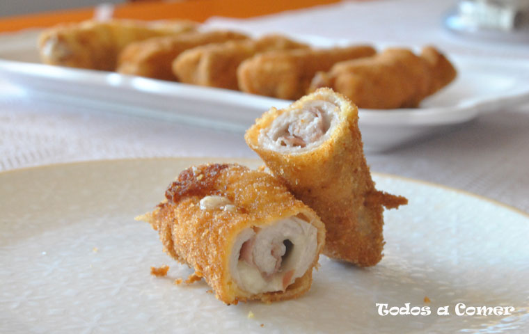 Flamenquines cordobeses caseros