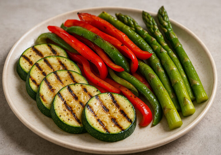 Receta fácil de parrillada de verduras