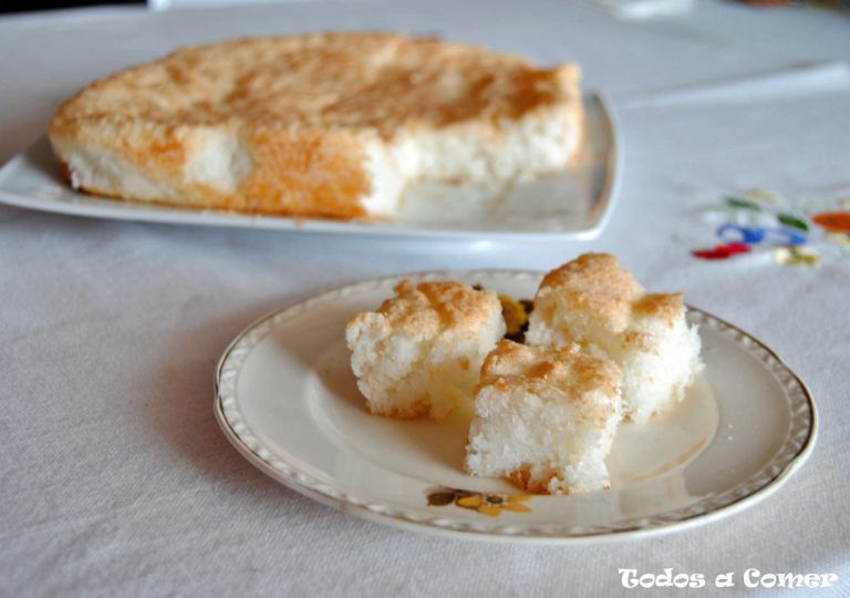 Receta del pastel de coco rallado