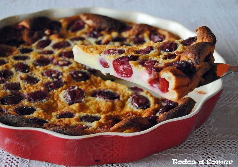 clafoutis de cerezas
