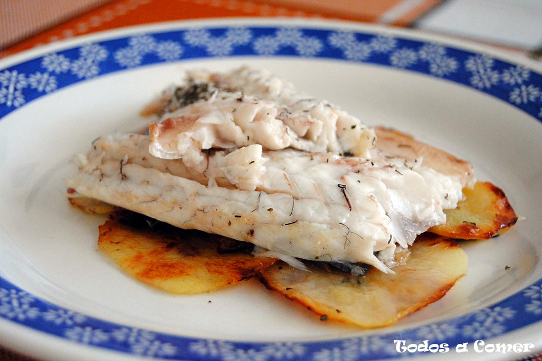 Receta: lubina al horno fácil Receta: lubina al horno fácil