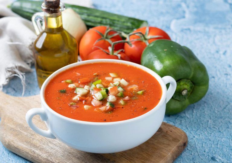 El gazpacho, ¡tómalo recién hecho!
