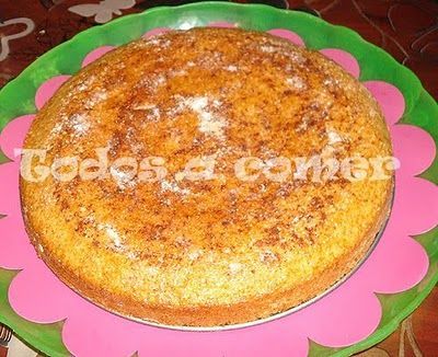 Receta de bizcocho de canela