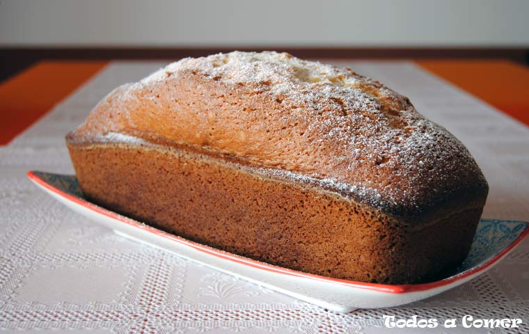 Receta de bizcocho de limón esponjoso