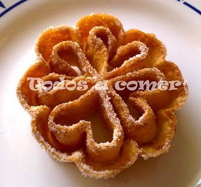 Receceta de flores manchegas