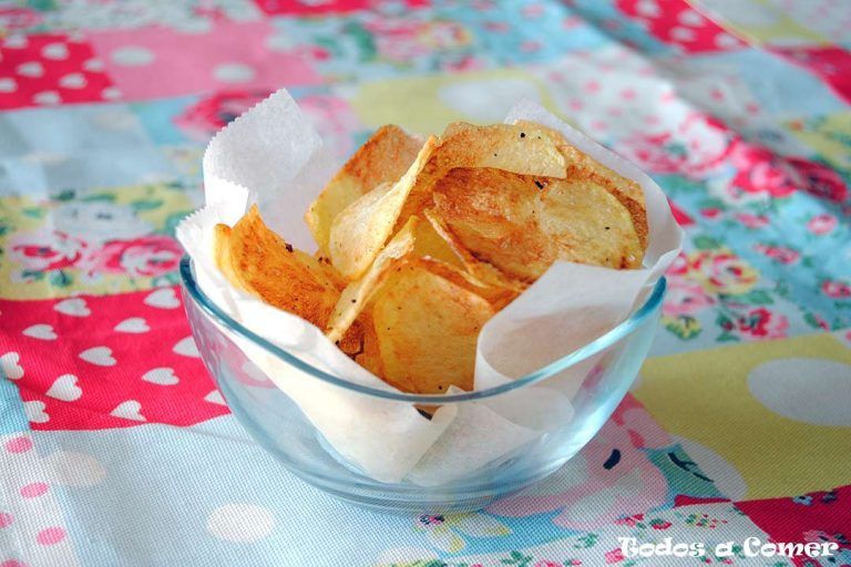 Cómo preparar patatas chips