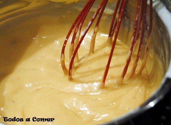Copa de chocolate y turron