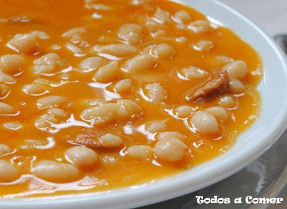 Mesón el Rastro, en Ávila Mesón el Rastro, en Ávila- Judías del Barco de Ávila con chorizo
