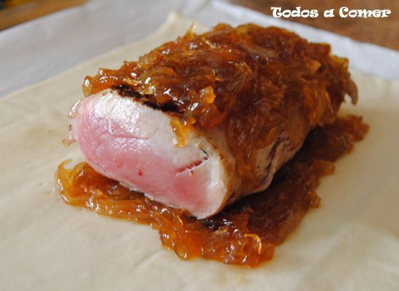 Receta de Solomillo Wellington Receta de Solomillo Wellington- Solomillo cubierto de cebolla