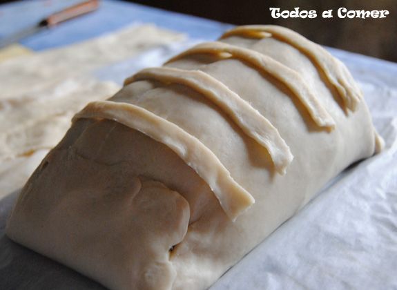 Receta de Solomillo Wellington Receta de Solomillo Wellington- Hojaldre decorado