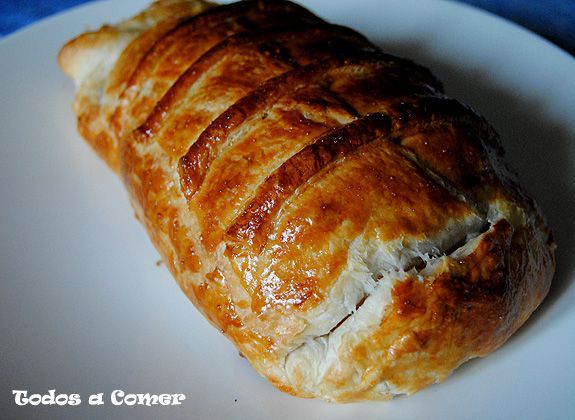 Receta de Solomillo Wellington Receta de Solomillo Wellington - Reposo tras salir del horno