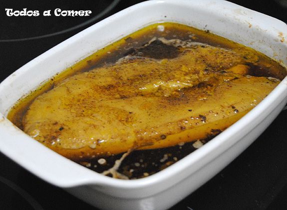 Foie casero- Saliendo del horno