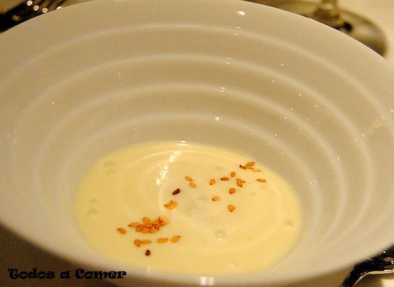 Restaurante la Casa del Carmen- Crema de porrusalda