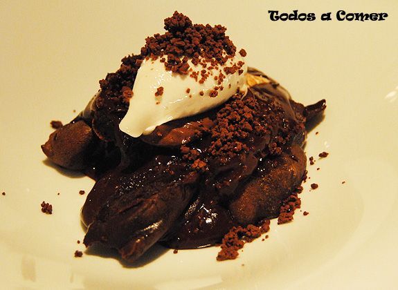 Restaurante la Casa del Carmen- Postre de chocolate