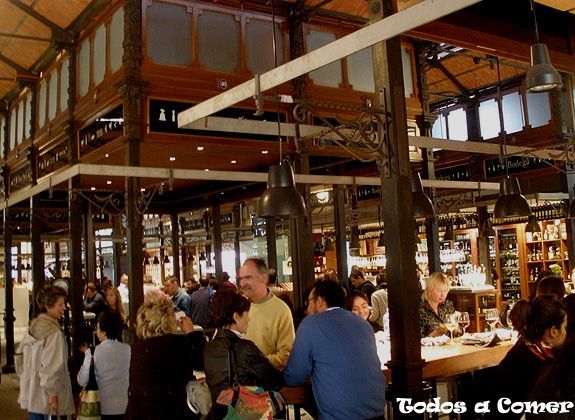 Cerdo soriano en el Mercado de San Miguel