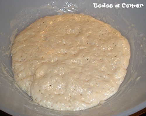 Prefermento de la mona de pascua