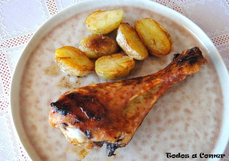 Muslos de pavo asados - Portada