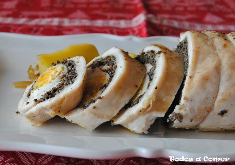Receta de pechugas de pollo rellenas