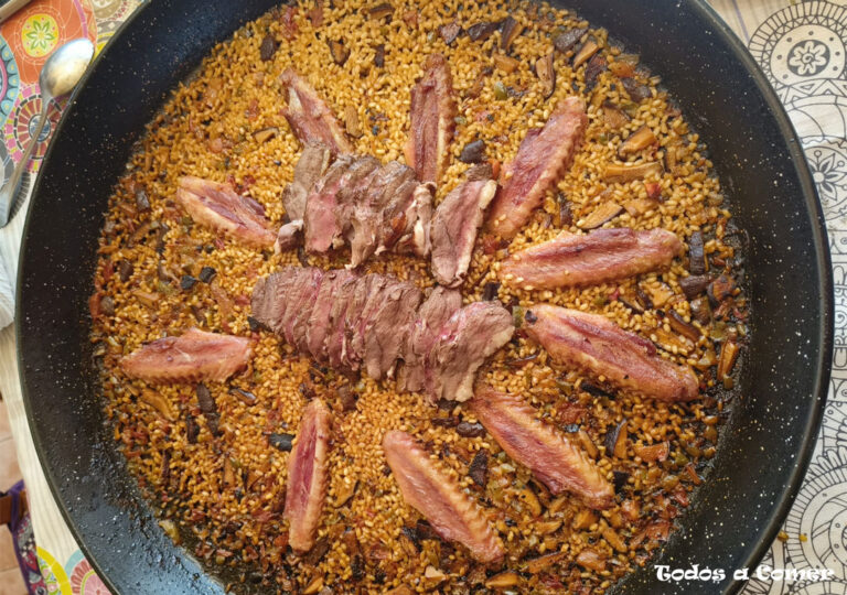 Arroz de pato fácil y muy rico