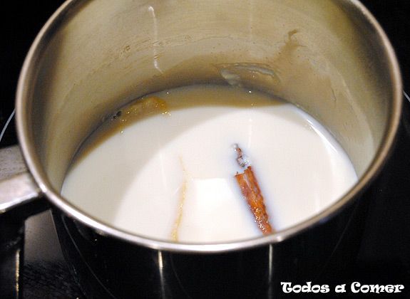 Receta. Tarta de leche merengada - Infusionando la leche