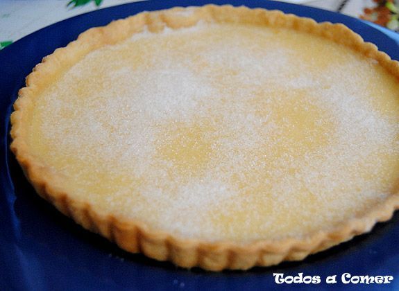Receta fácil de tarta de limón casera