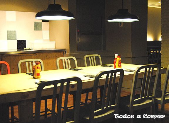 Restaurante: New York Burger, en Madrid. El restaurante