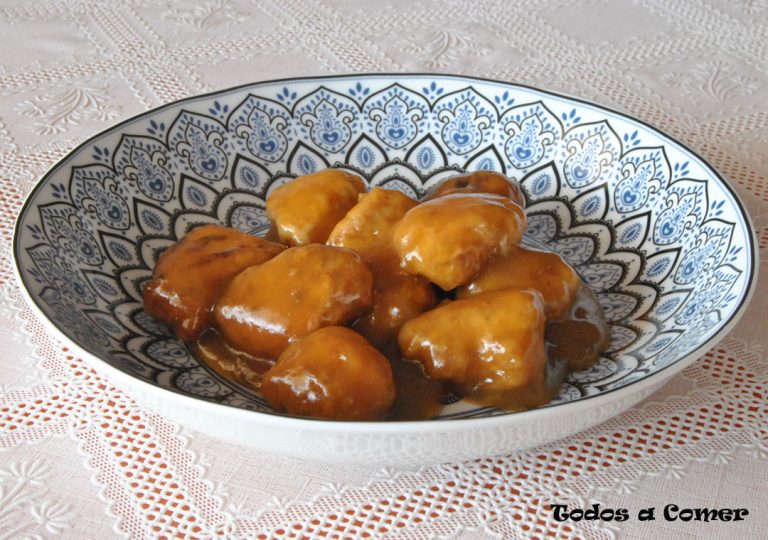 Pollo al limón chino, fácil y sabroso