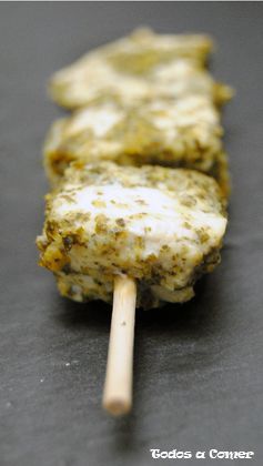 Brochetas de pollo a la marroquí- Detalle