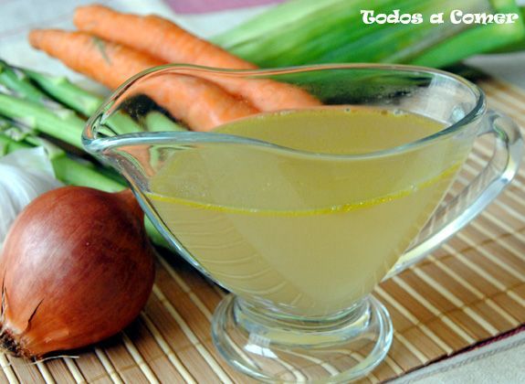 Receta de caldo de verduras casero