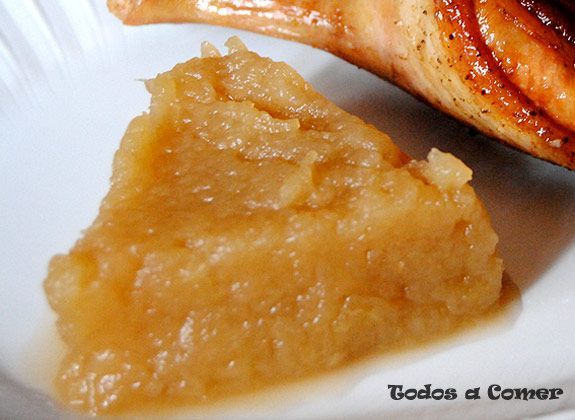 Receta: Puré de manzana