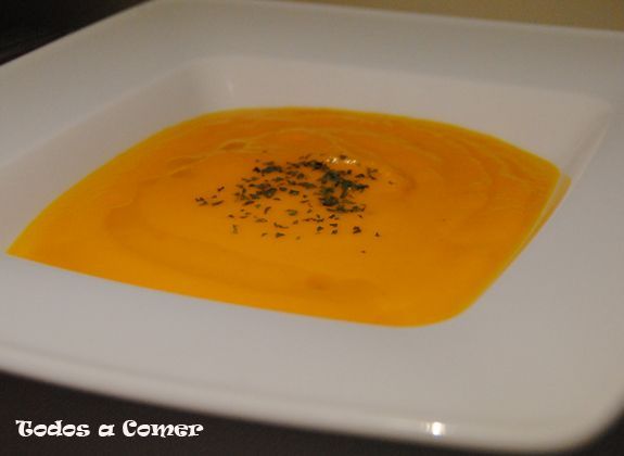 Receta: Crema de zanahoria