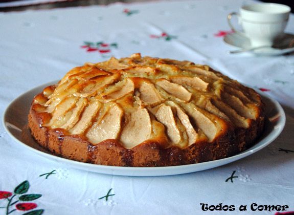 Receta. Bizcocho de manzana 