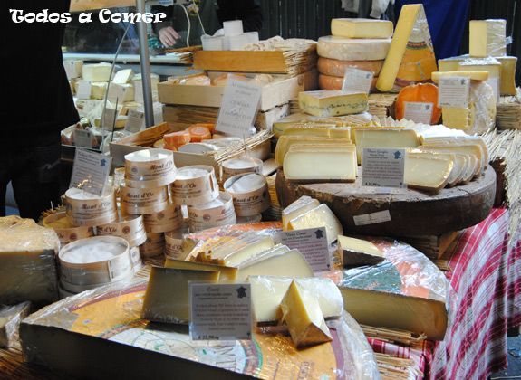 Borough market: quesos