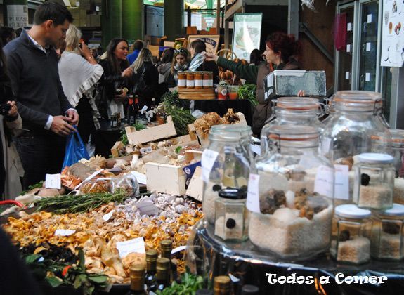 Borough market: setas